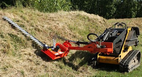 skid steer boom mower attachment|sickle bar boom mower attachment.